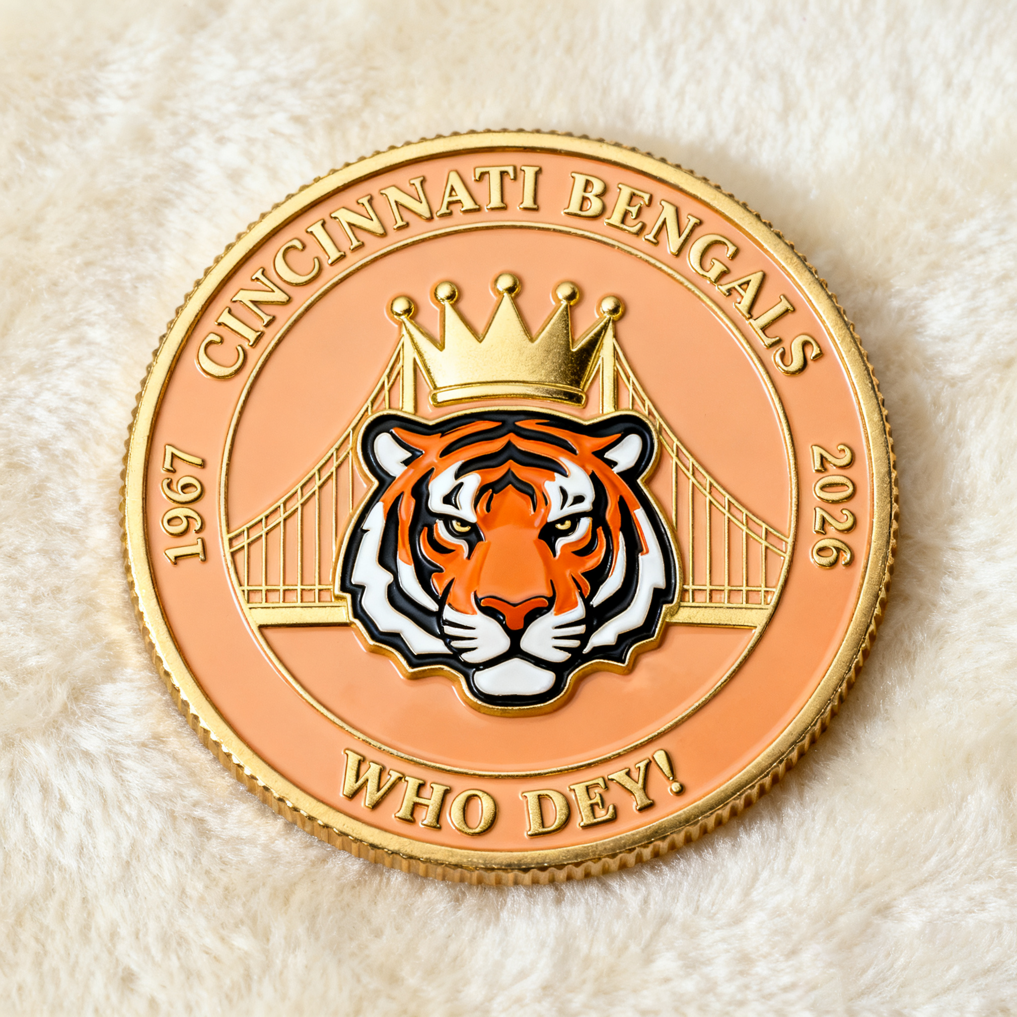 Cincinnati Bengals 59th Anniversary Commemorative Coin