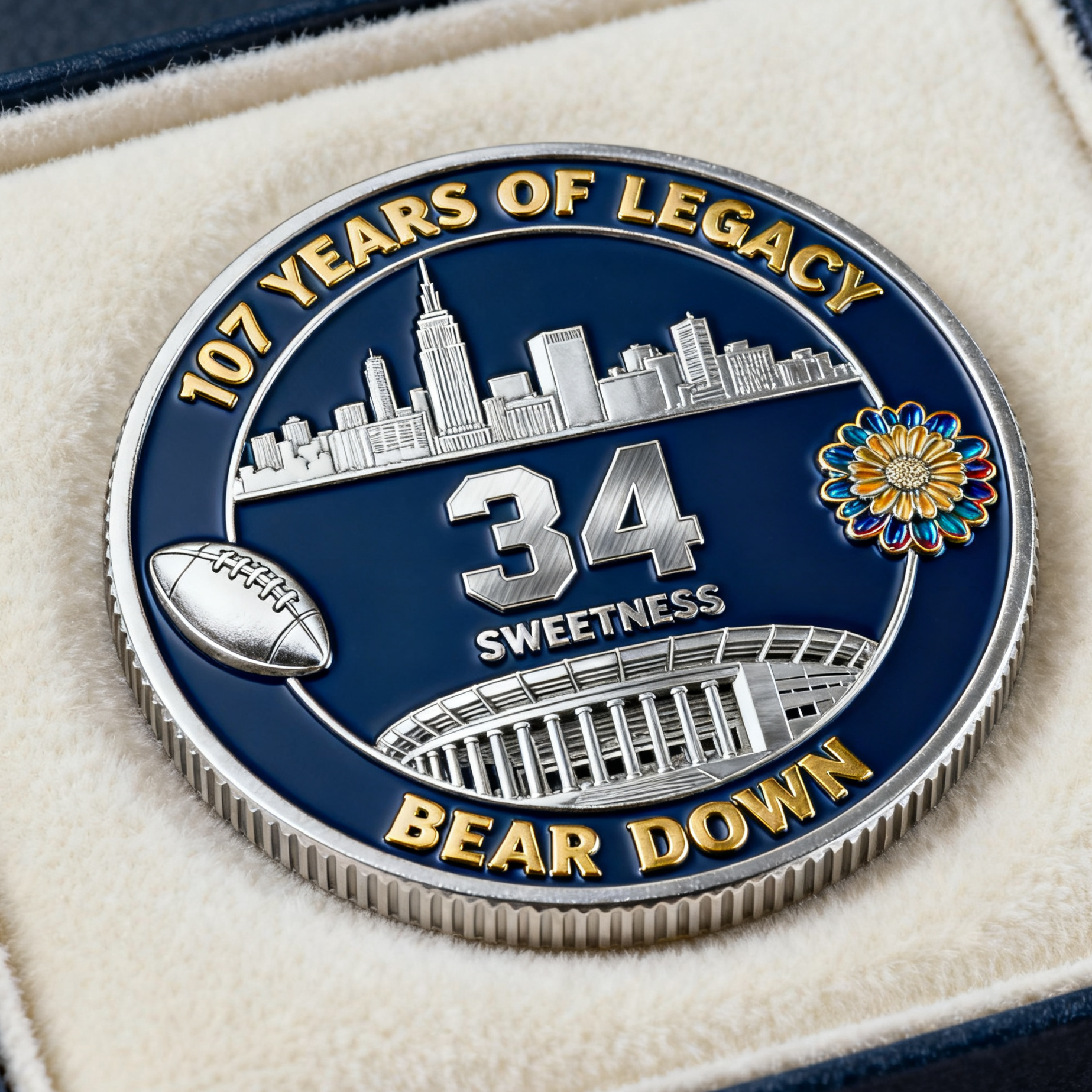 Chicago Bears 107th Anniversary Commemorative Coin