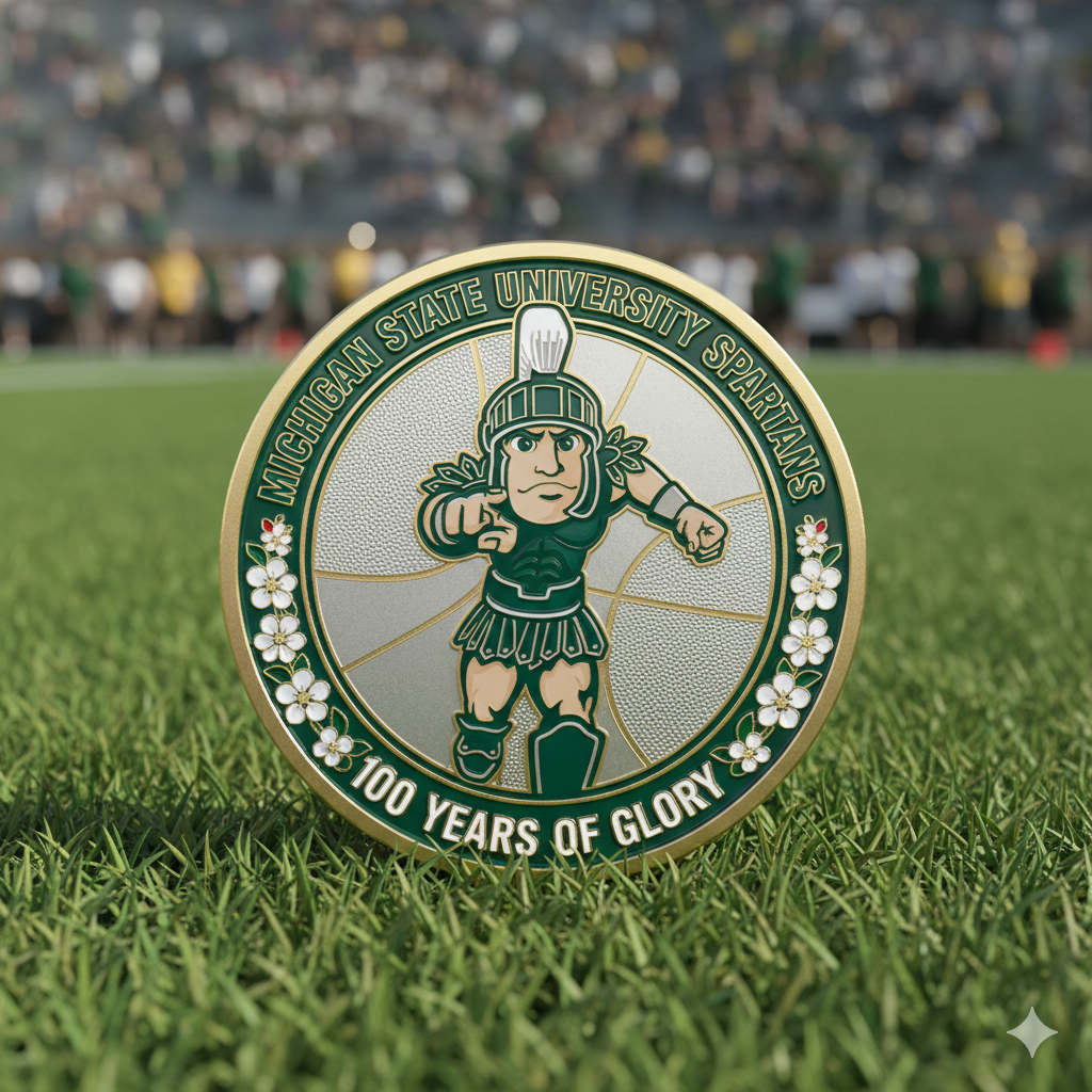 Michigan State Spartans 100th Anniversary Commemorative Coin
