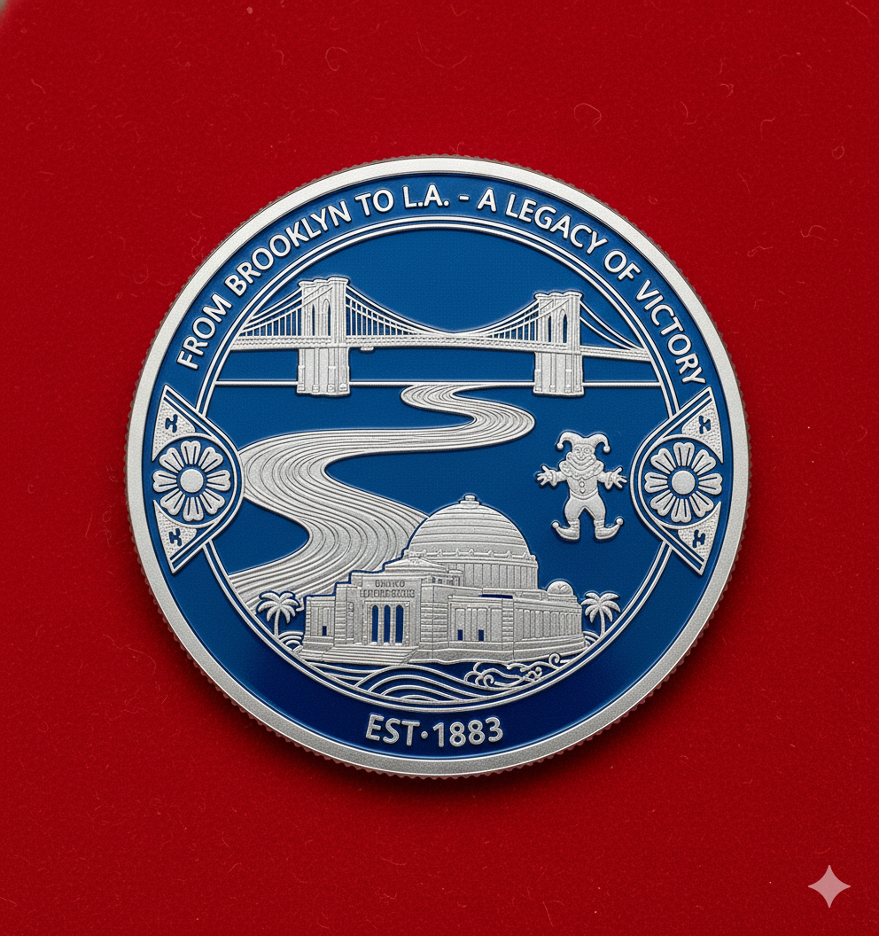 2025 Los Angeles Dodgers World Championship Commemorative Coin