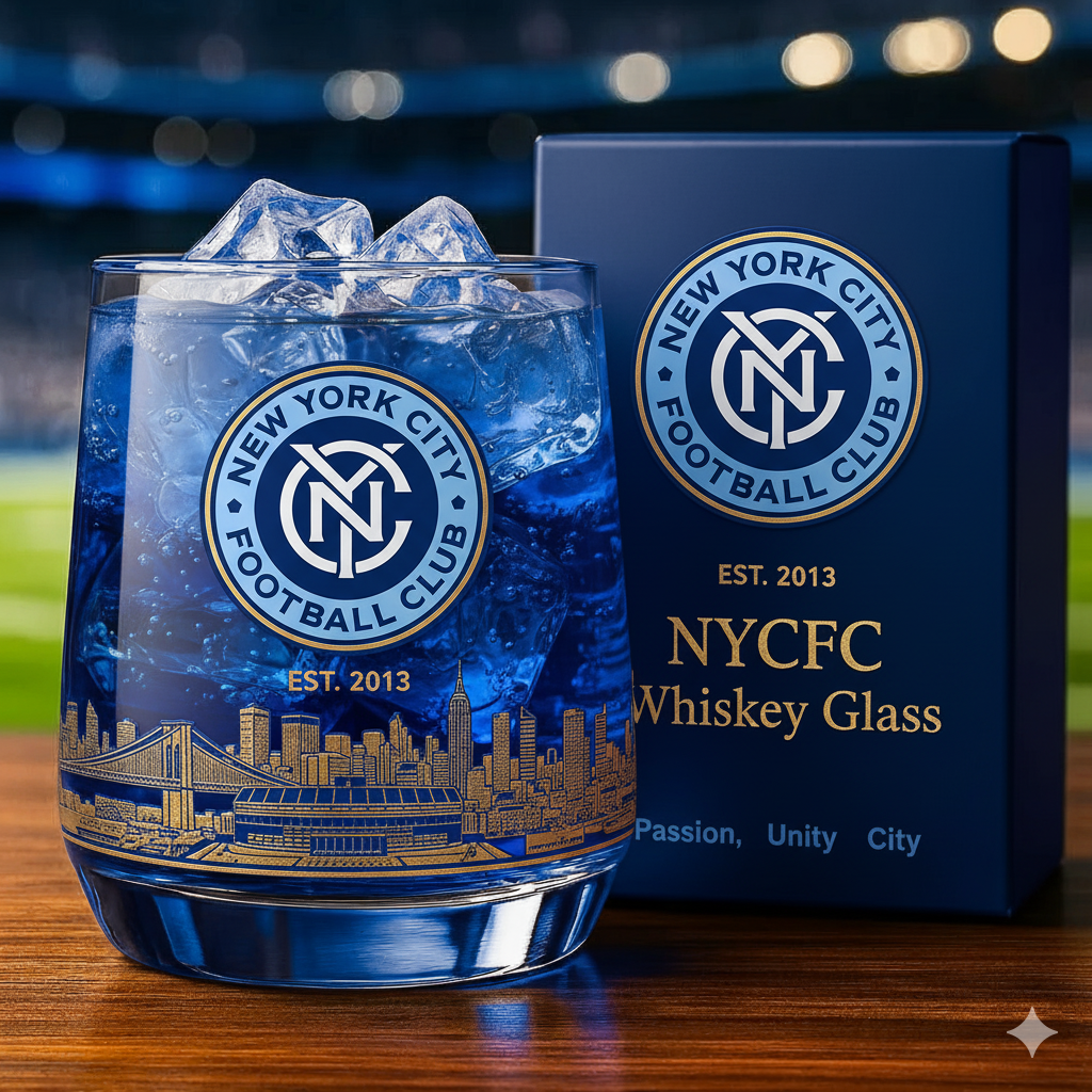 NYCFC Whiskey Glass