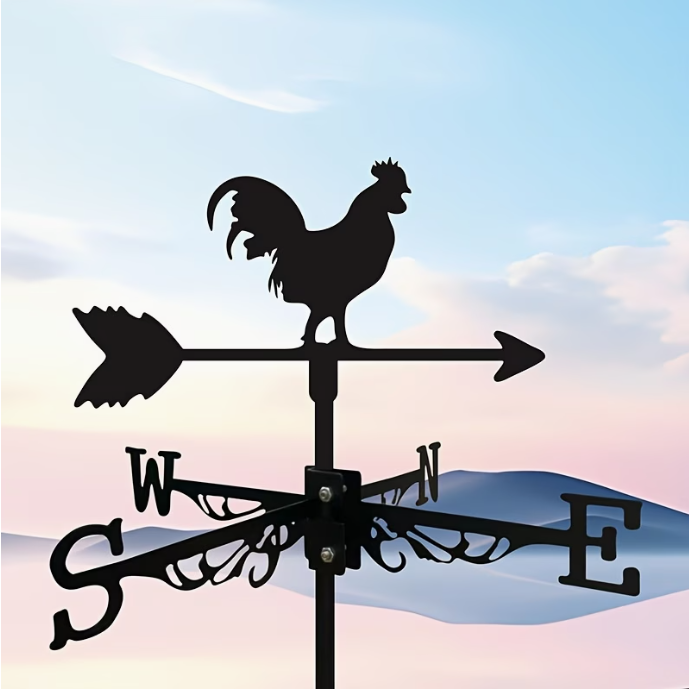 Rooster Weather Vane: Timeless Yard Decor for Wind & Charm