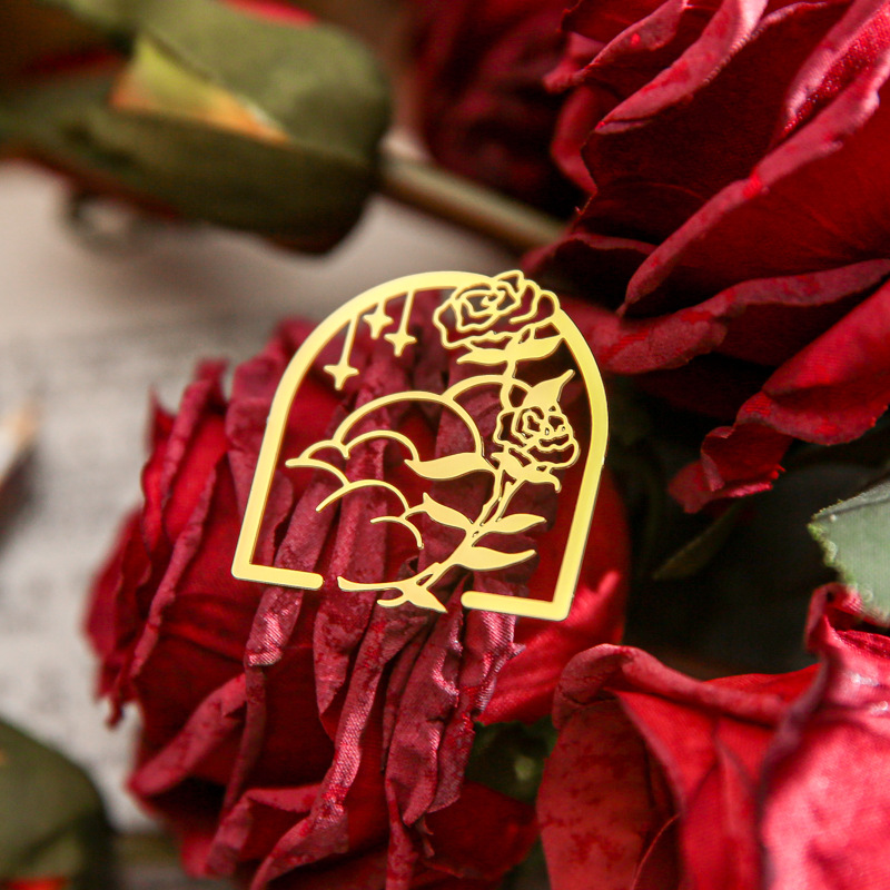 Rose Code Bookmark