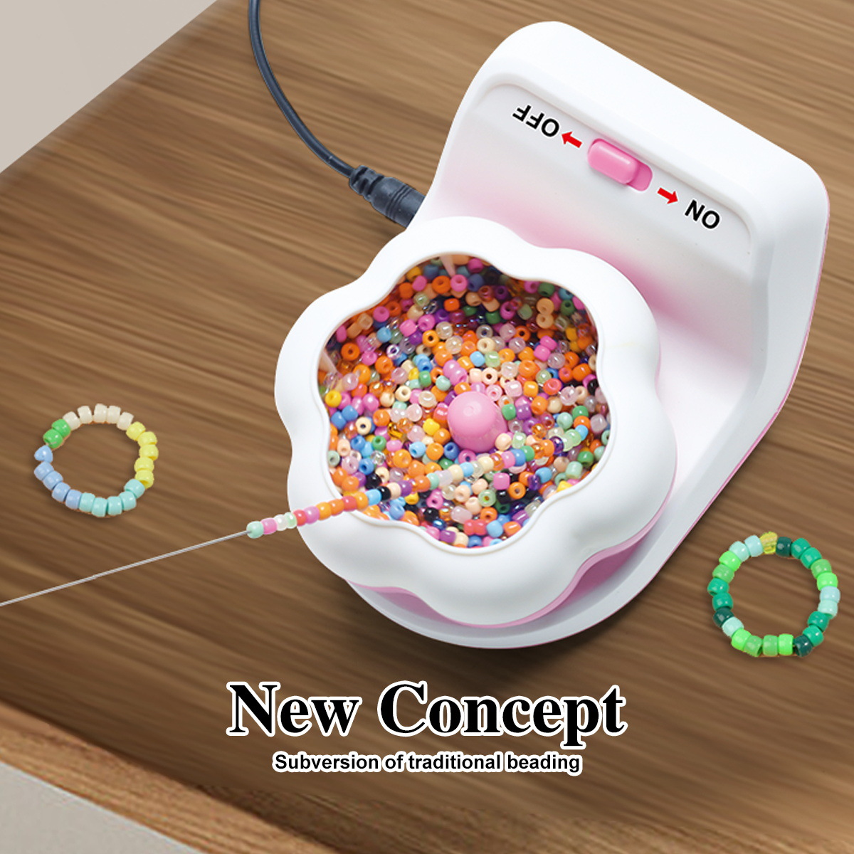 ✋DIY Manual - 🎈Electric Automatic Bead Stringing Machine✋