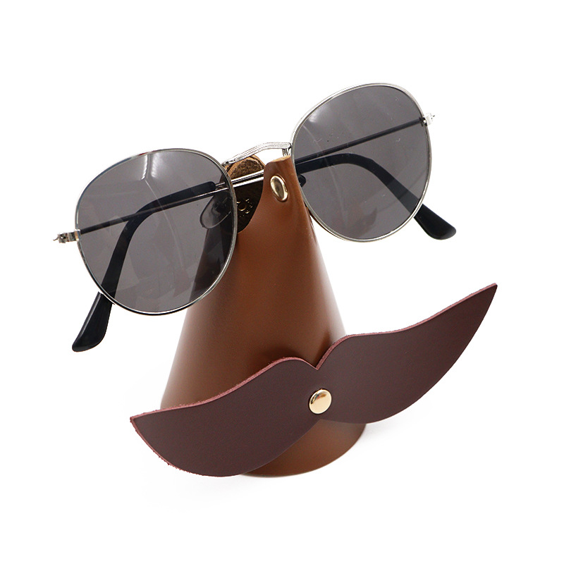 😂Beard Styling - 👓Leather Eyeglass Holder💥
