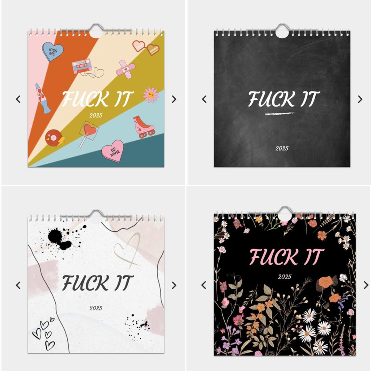 2025 Funny Fuck Calendar