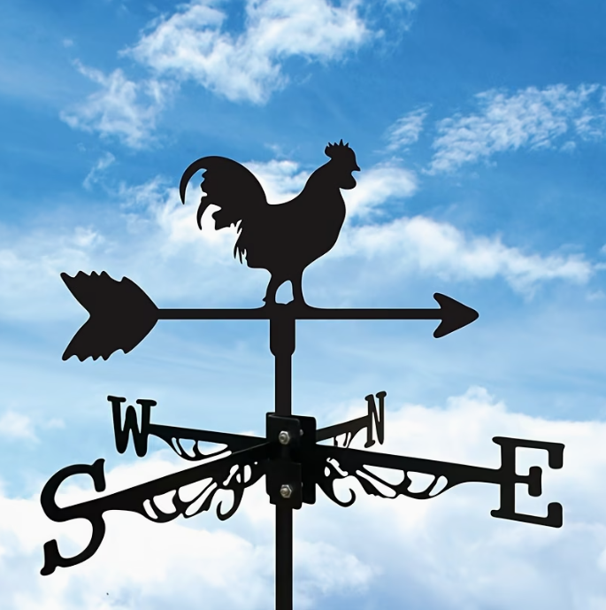 Rooster Weather Vane: Timeless Yard Decor for Wind & Charm