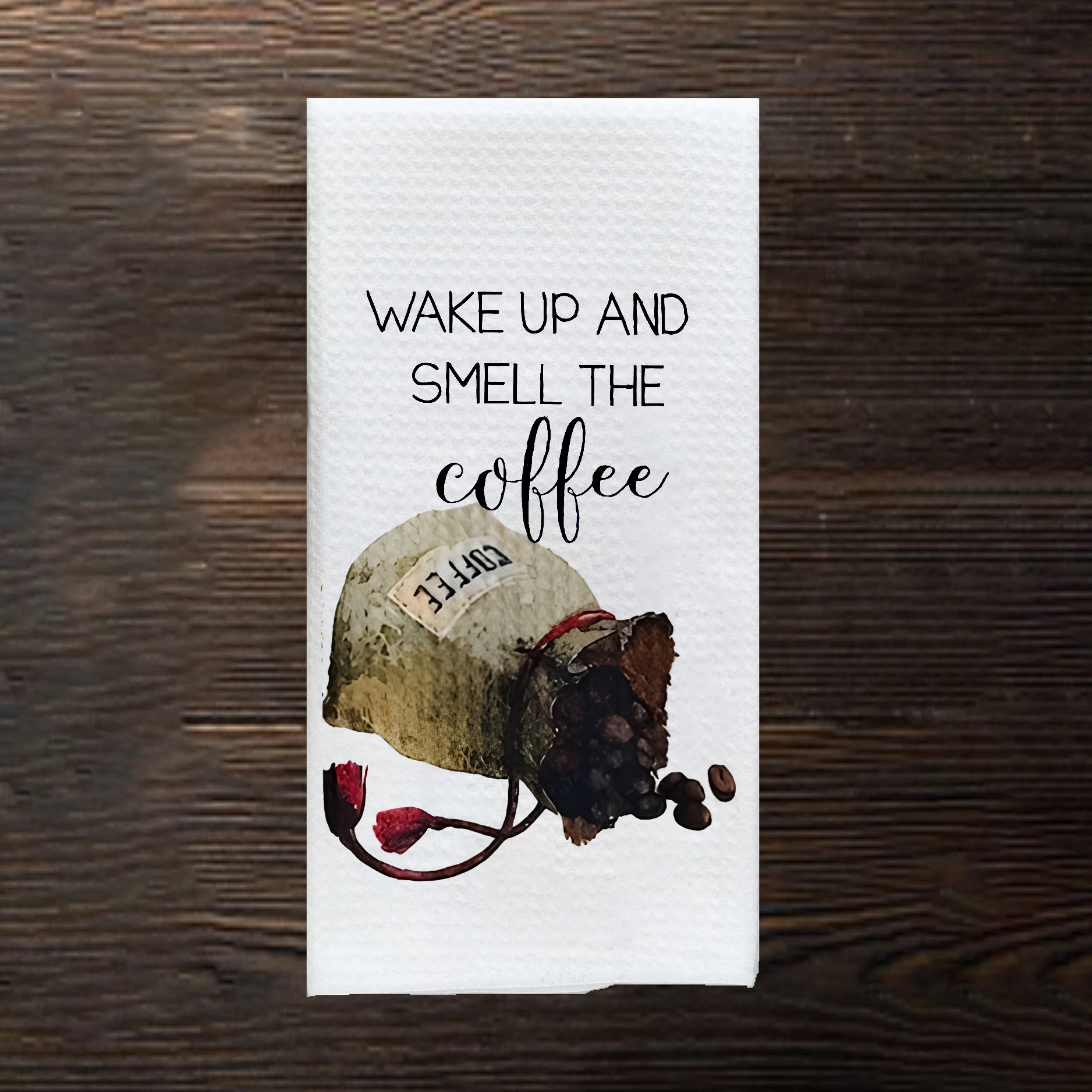Funny Kitchen Towels - Coffee Decor
