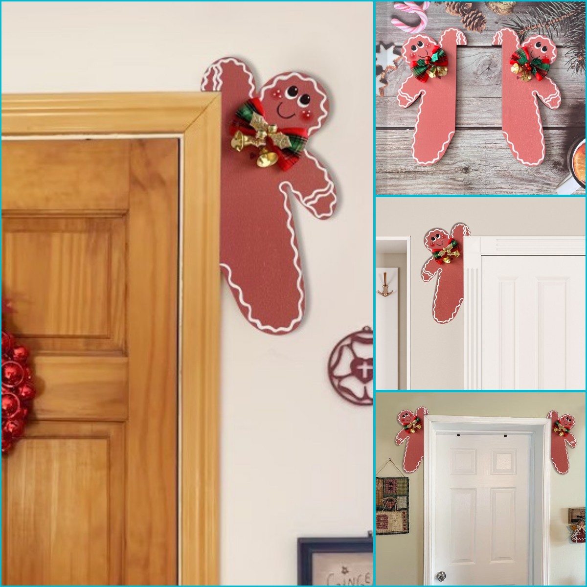 🎅🎀Christmas Gingerbread Door Or Window Decor