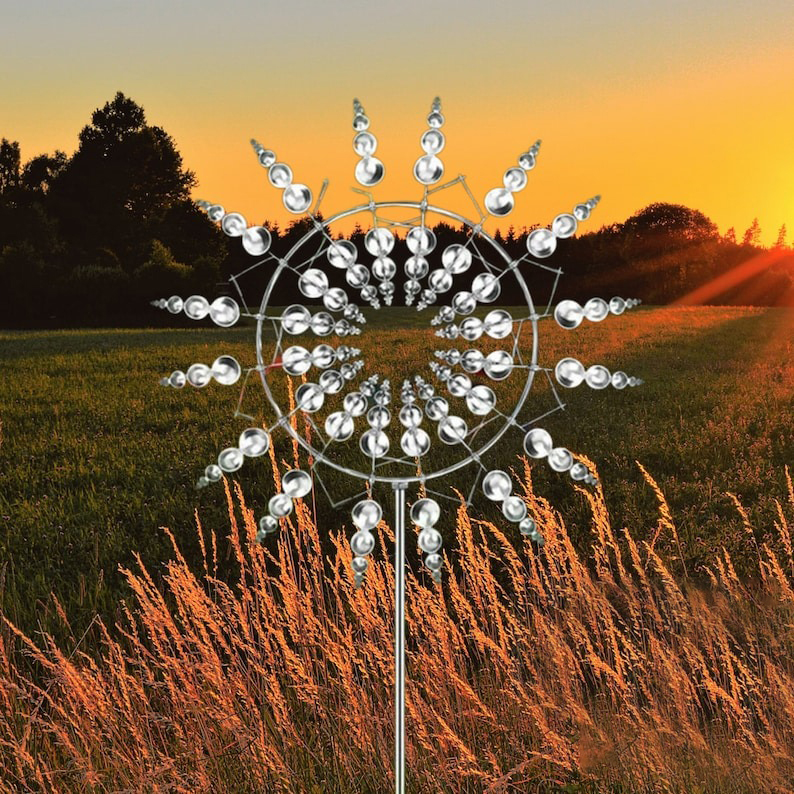 Colorful Kinetic Wind Spinner