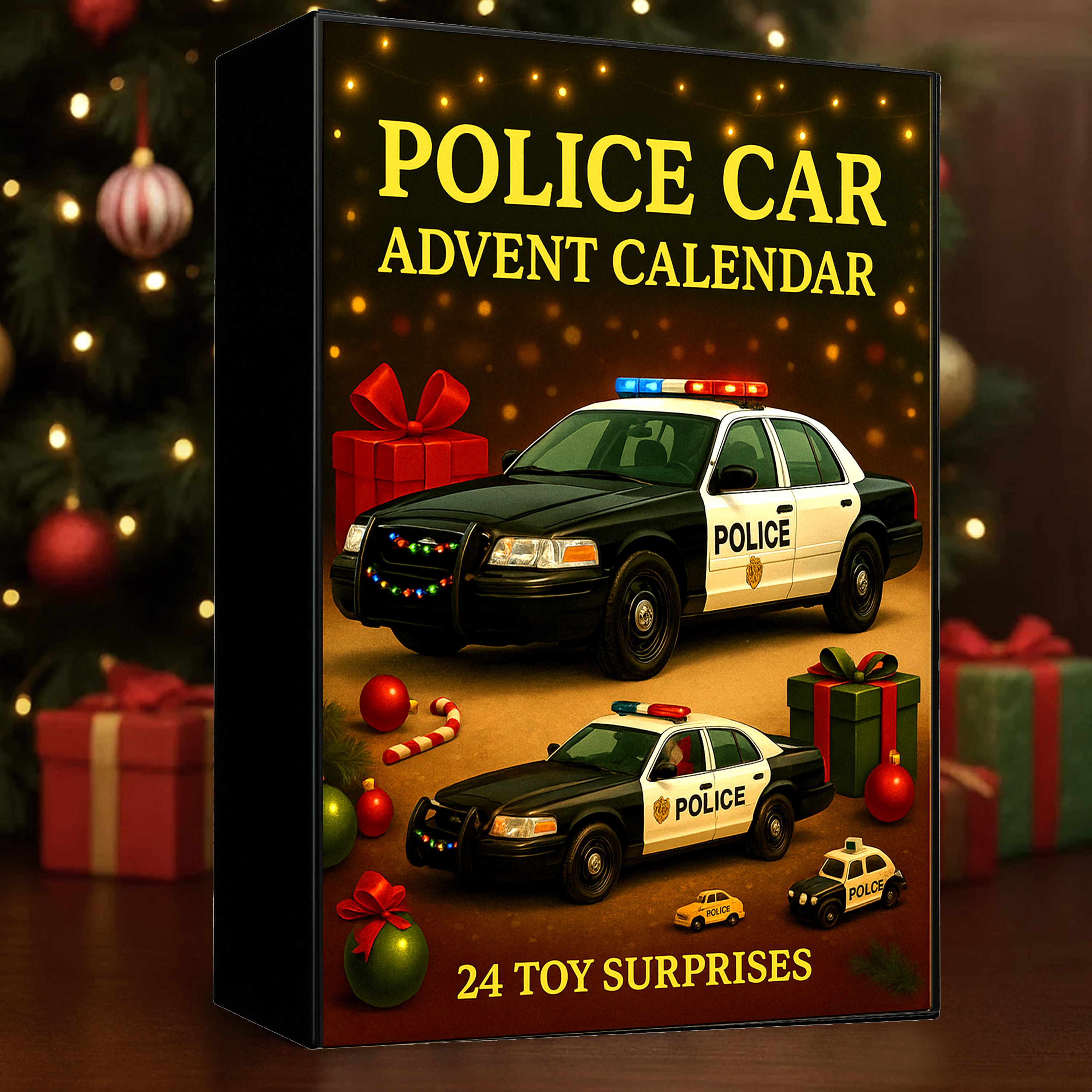 Police Car Advent Calendar 2025