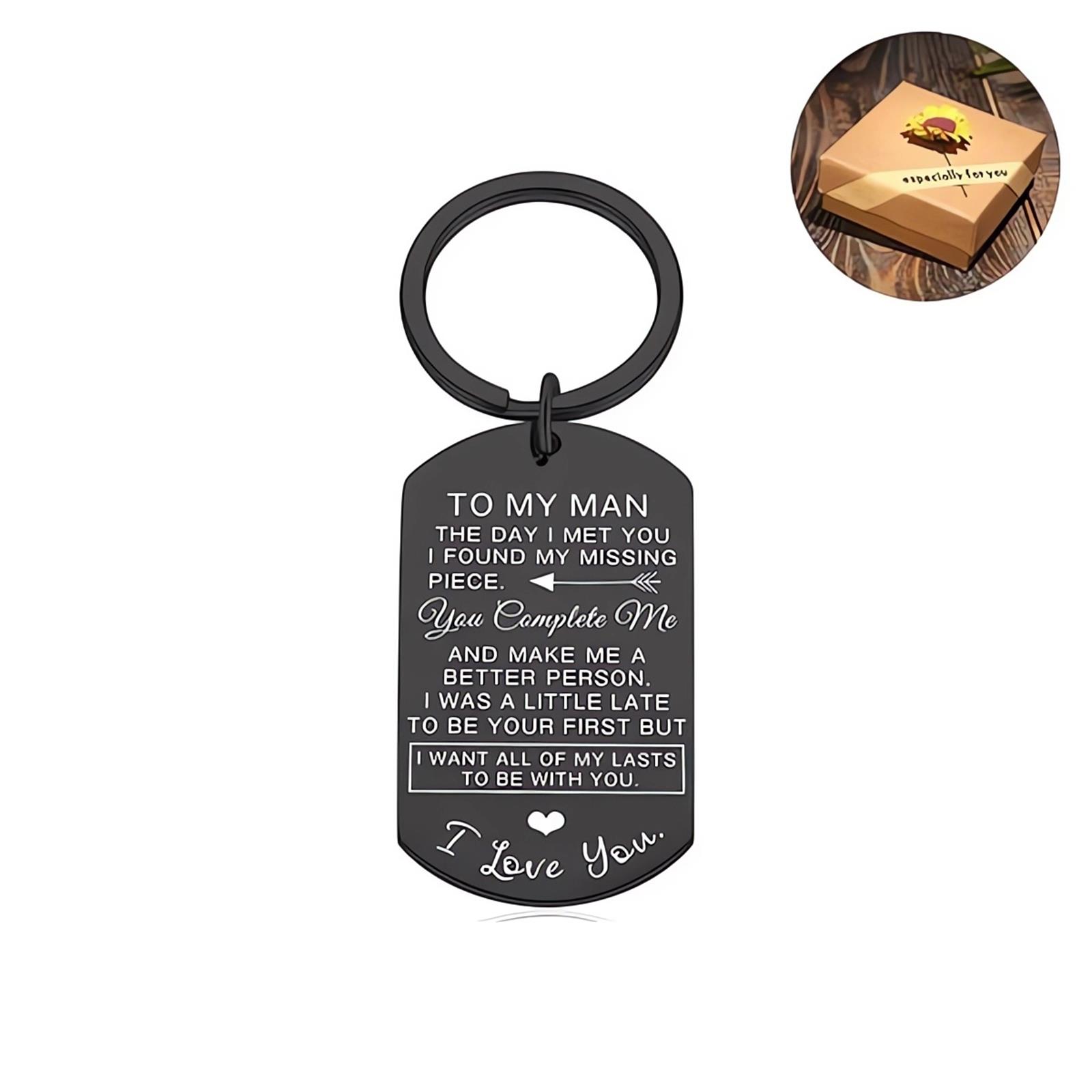 💖Valentine's Day-Pre🎁Couple Keychain-To My Lover🥰