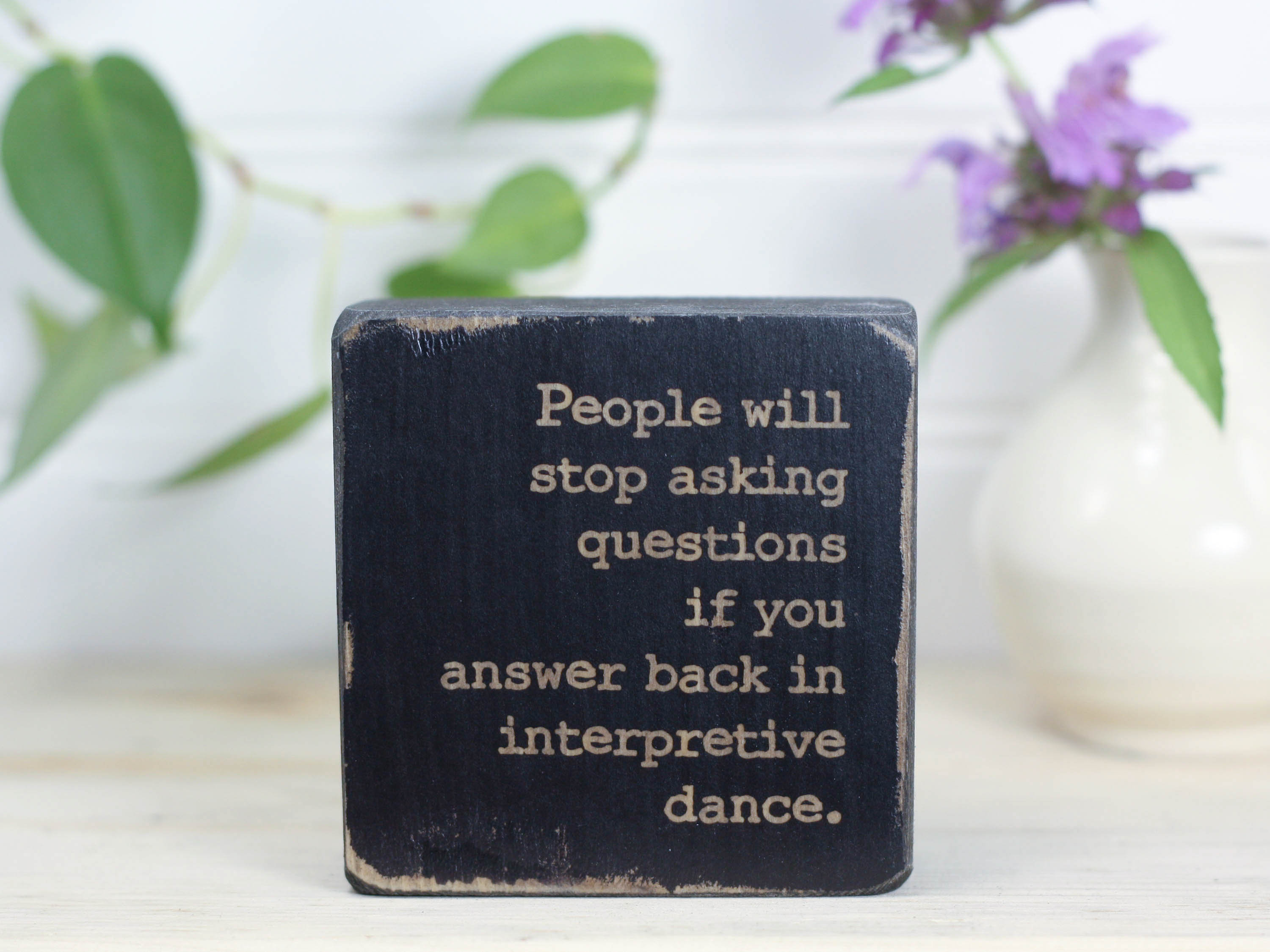 Small sarcastic sign