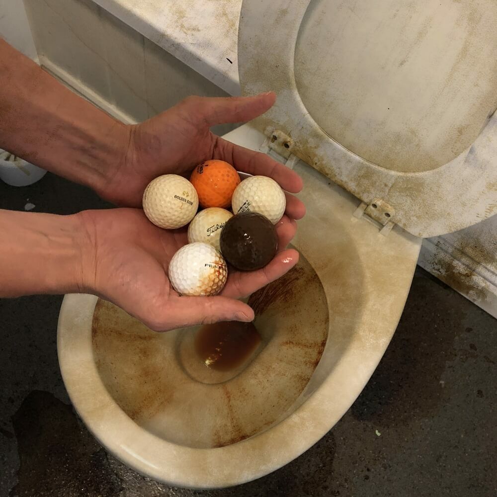 😂Sh*tty Golf Balls for a Sh*tty Golfer Novelty Present  - 🎁Secret Santa Golf Gift