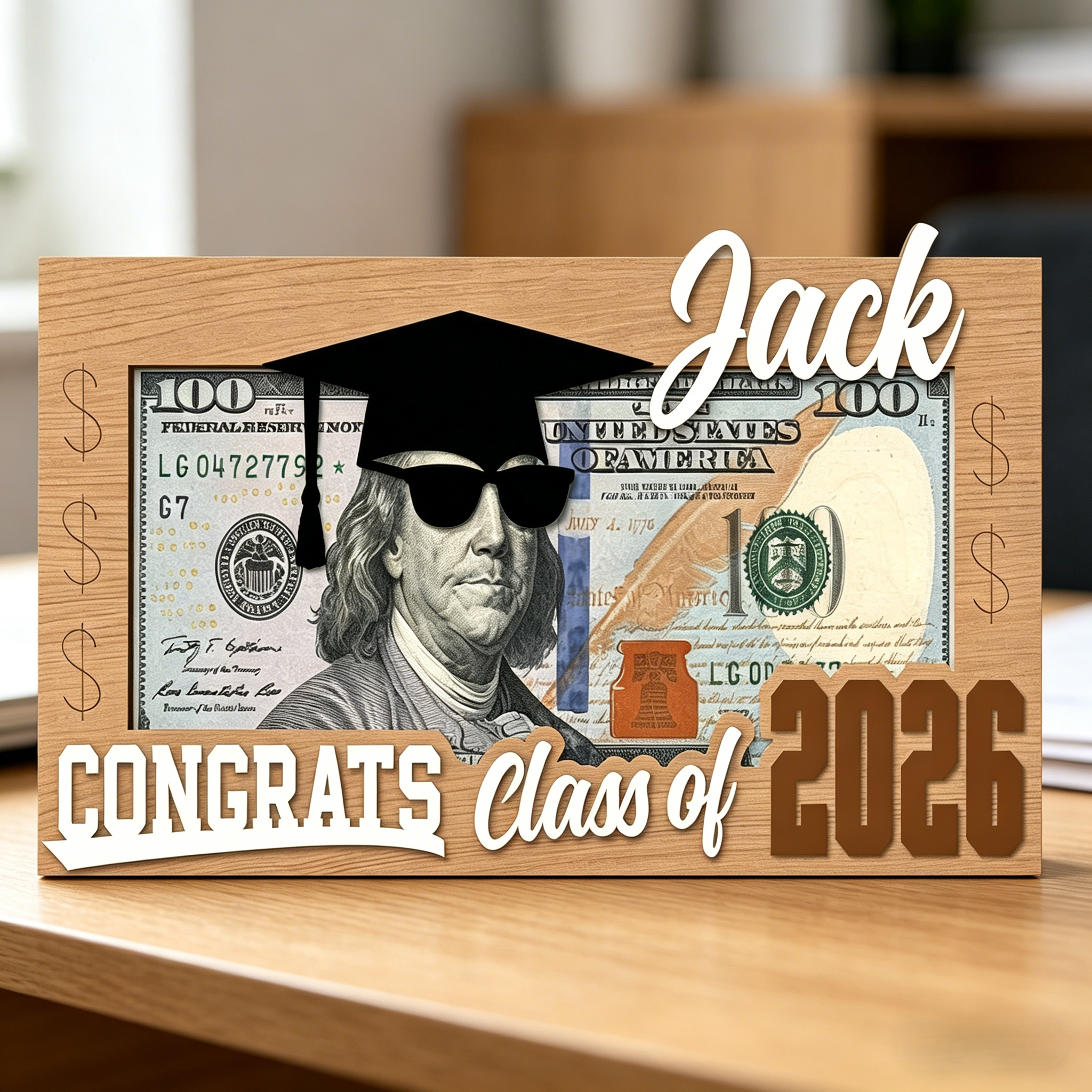 Graduation Money Holder ✨Personalized Graduation Gift