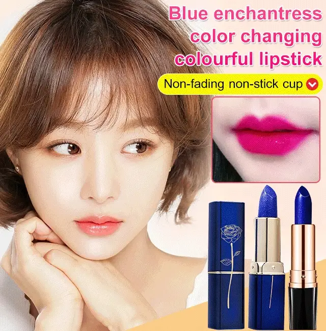 💄Blue Enchantress Color Changing Lipstick