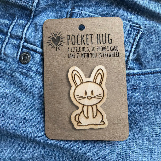 👼CUTE WOODEN ANIMAL POCKET PAL✨
