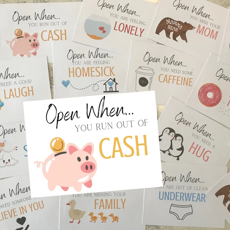 📧Open When Envelopes