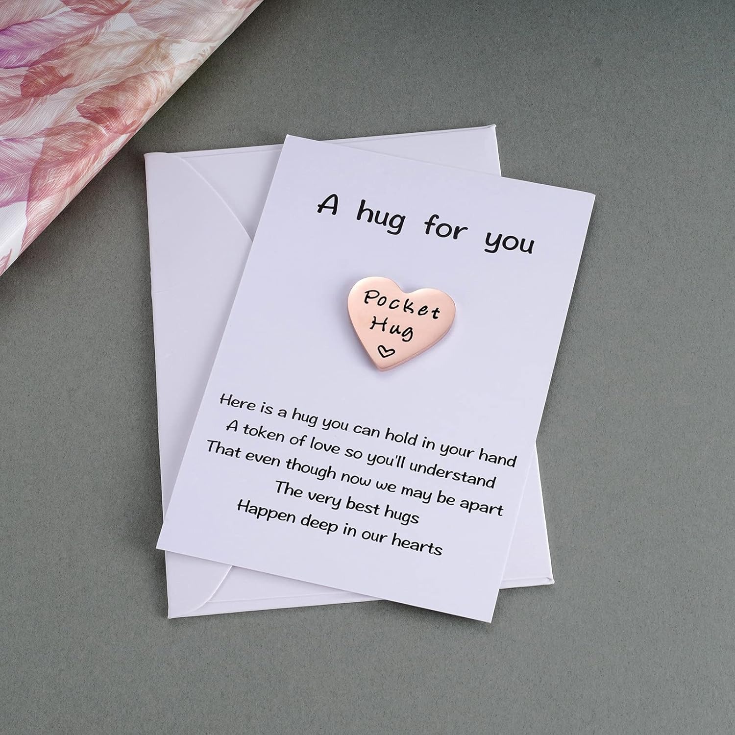 💖Heart Pocket Hug Token Gift