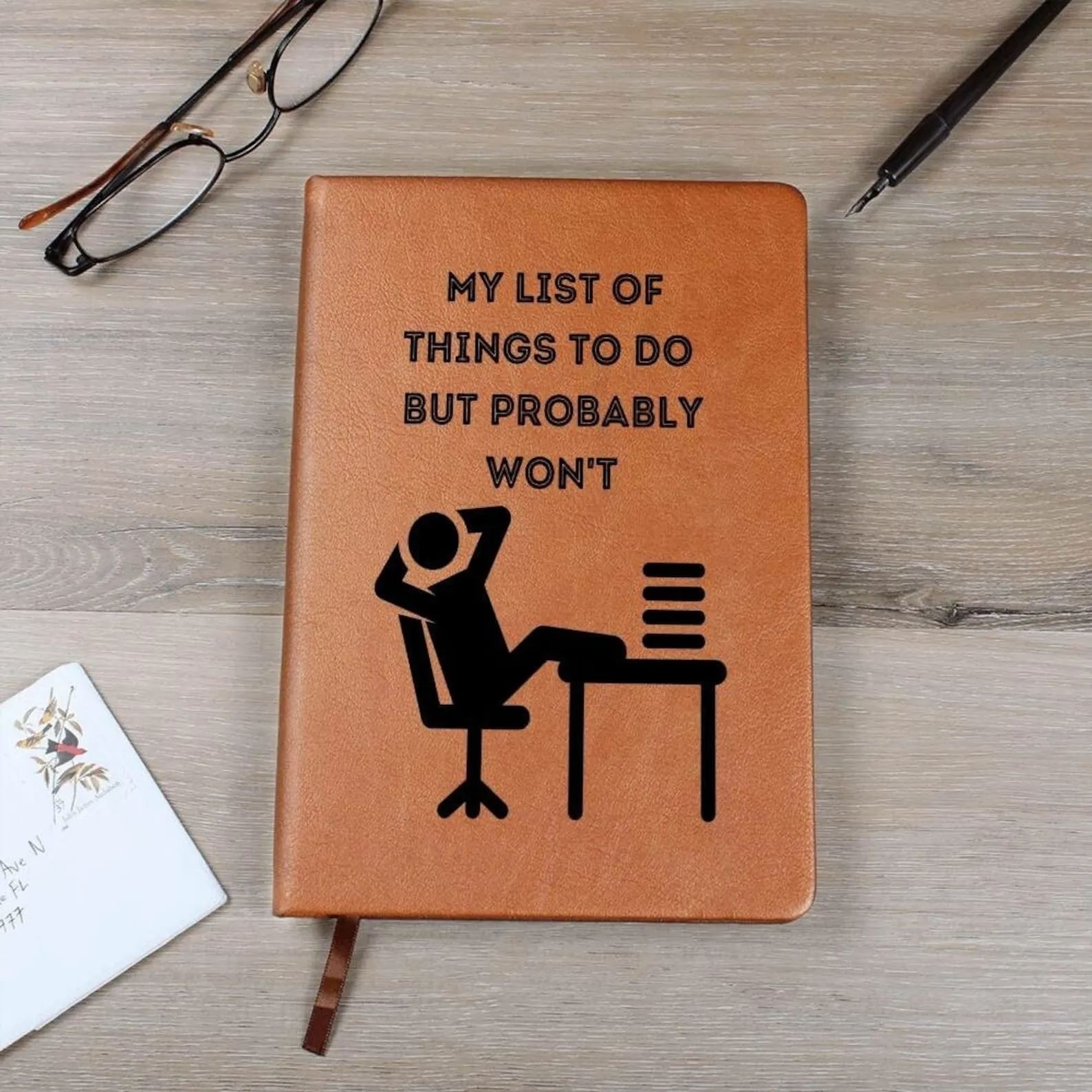 😂Funny Leather Notebook