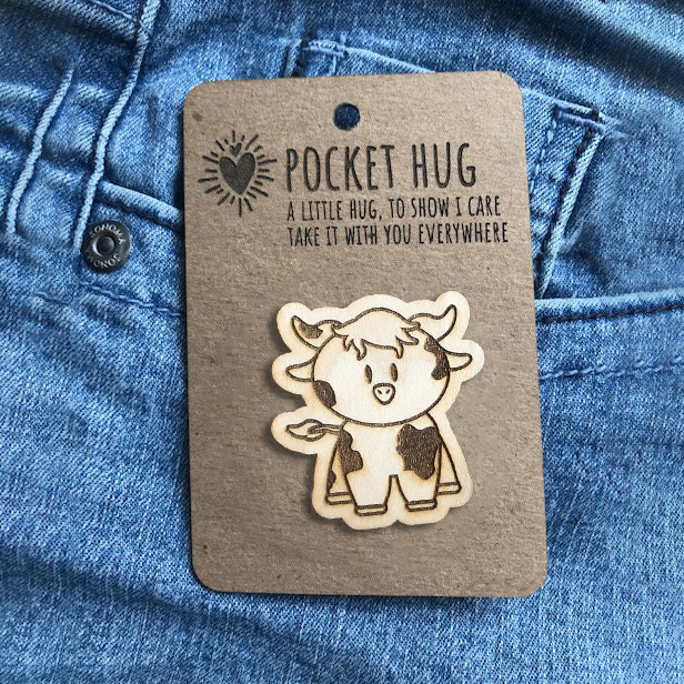 👼CUTE WOODEN ANIMAL POCKET PAL✨