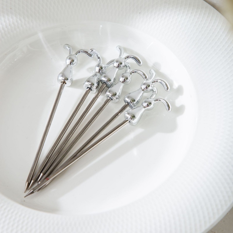 🧡Creative Water Ripple Rabbit Fruit Fork Set🎁