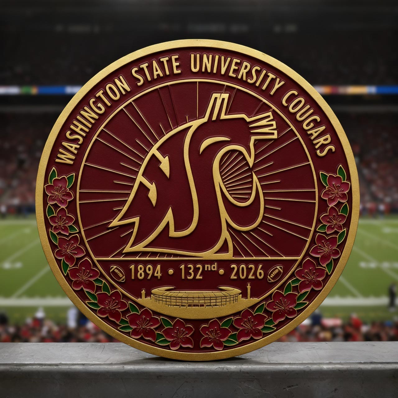 WSU Cougars 132nd Anniversary Commemorative Coin