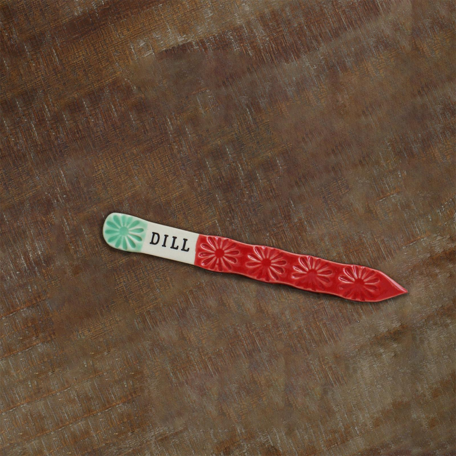 🌿Handmade Porcelain Garden Markers