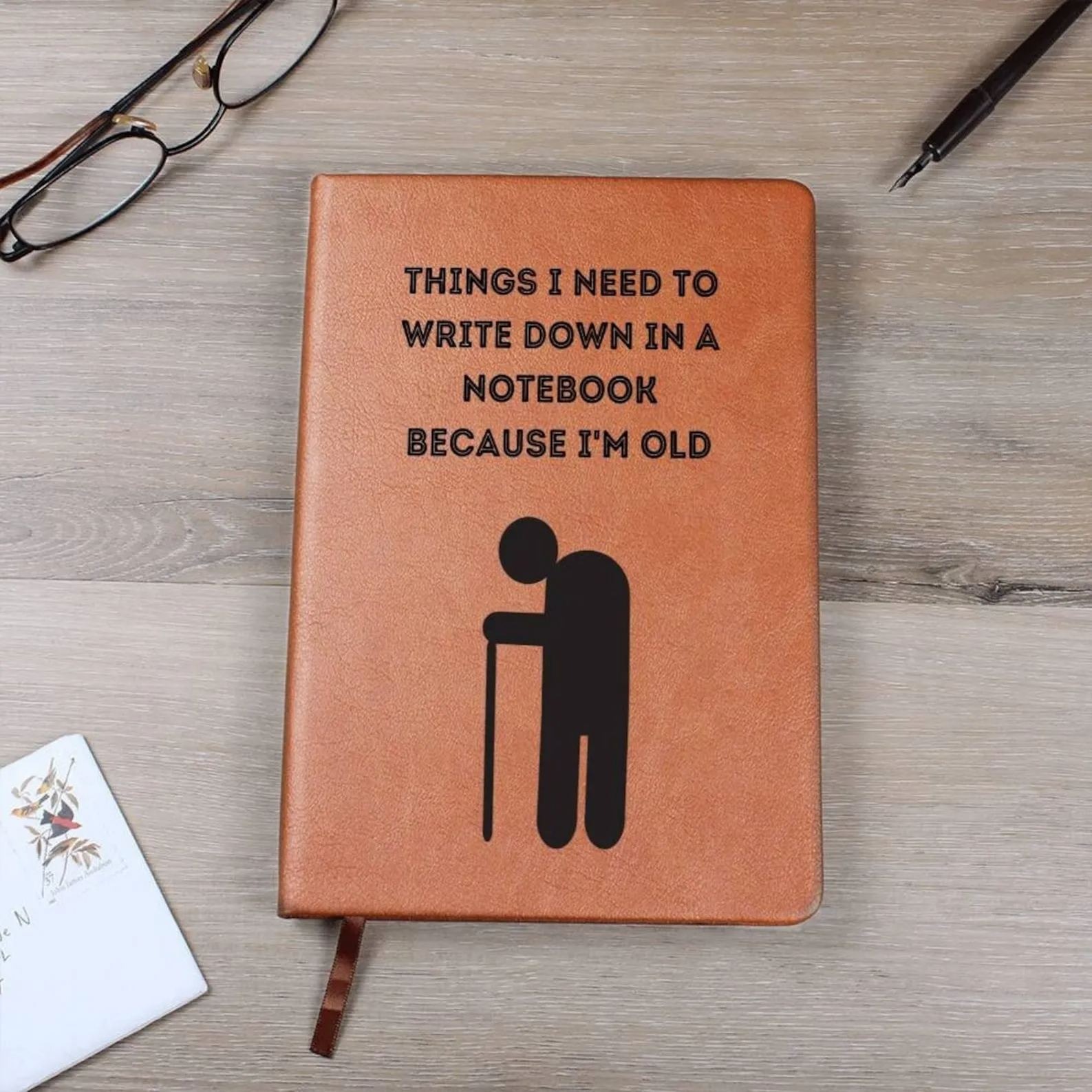 😂Funny Leather Notebook