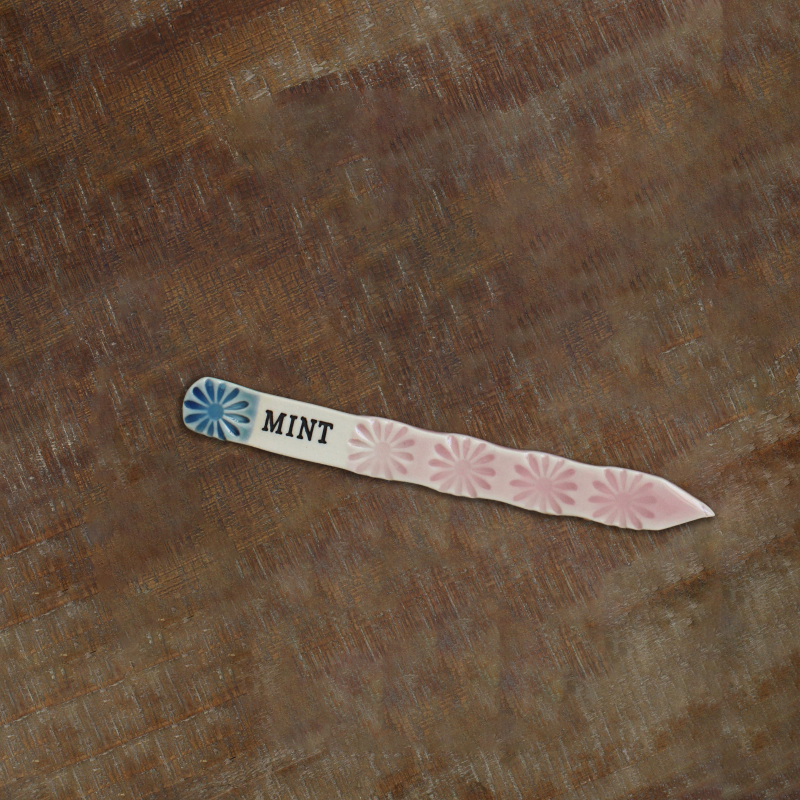 🌿Handmade Porcelain Garden Markers