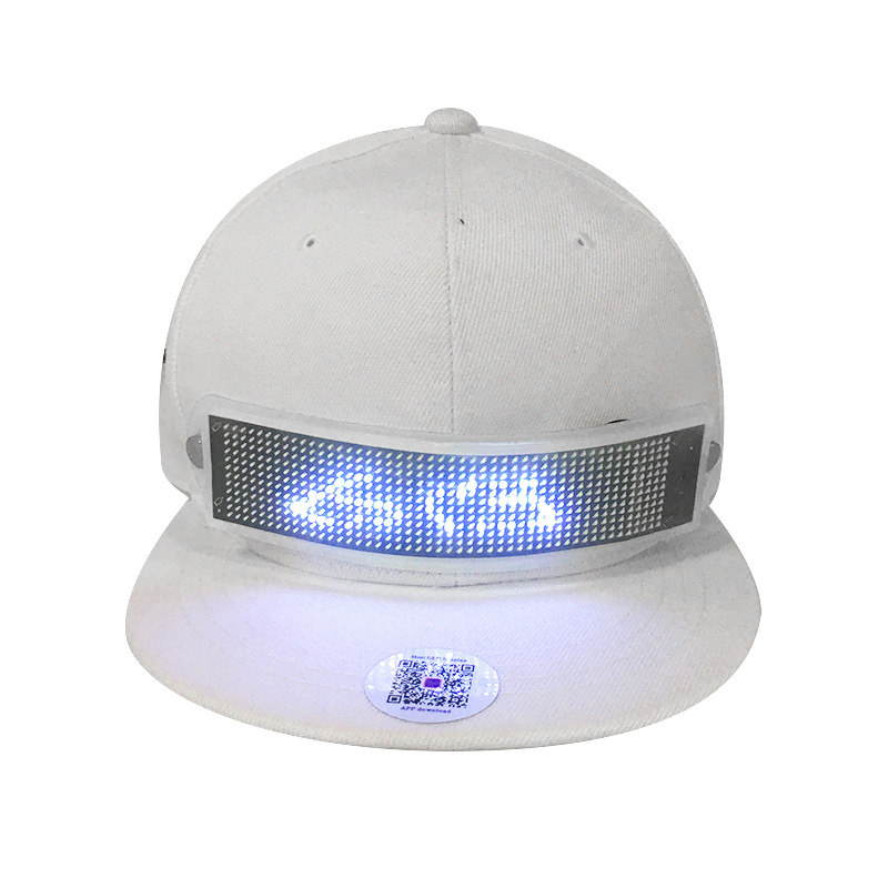 Personalized LED Display Cap