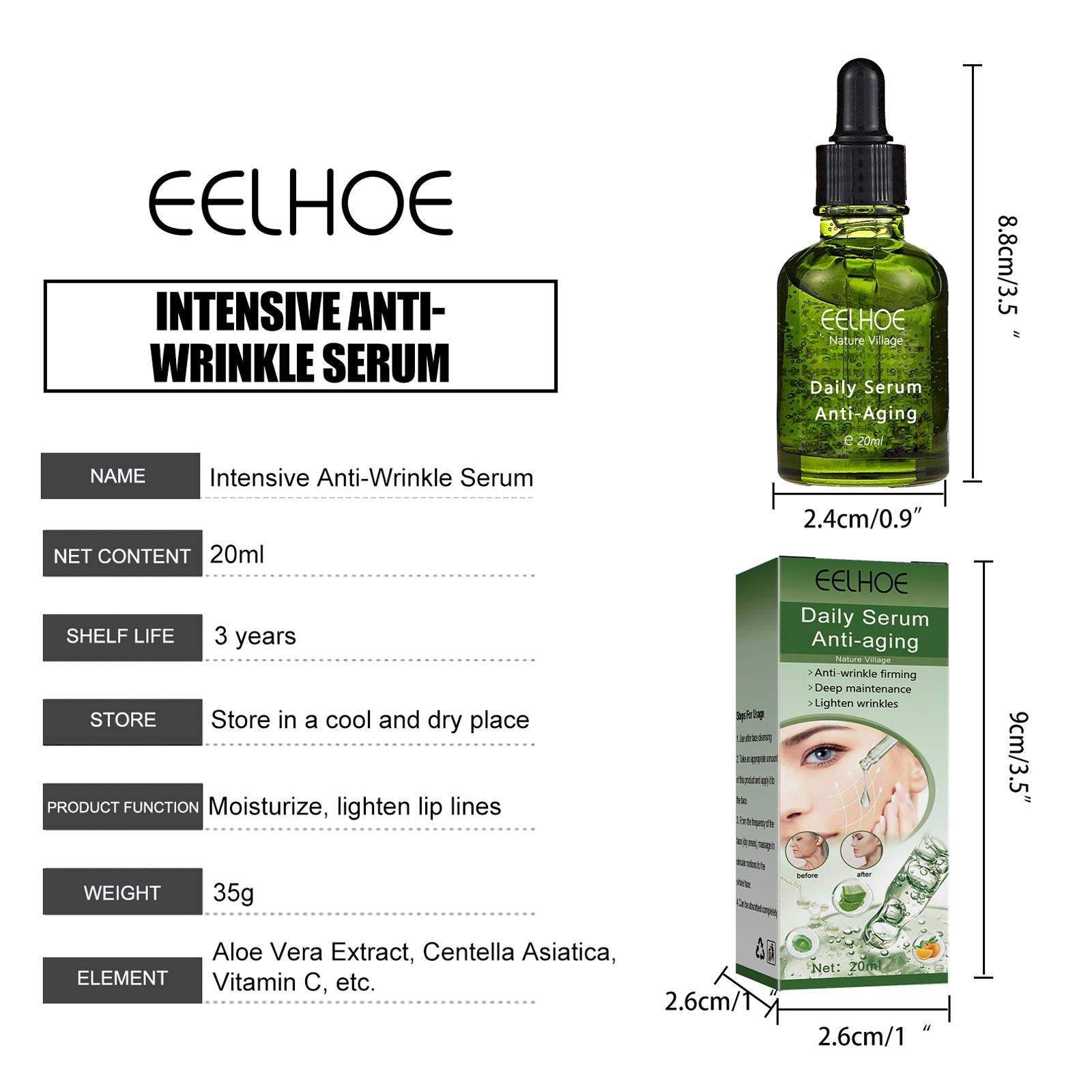 EELHOE™ Deep Anti-Wrinkle and Anti-Aging Serum