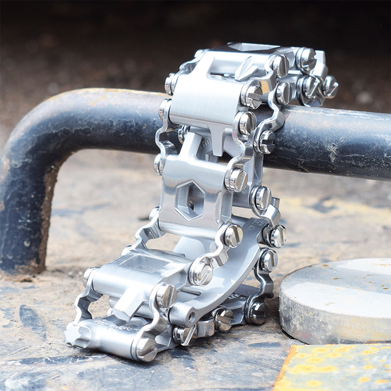 🌲Christmas Hot Sale 49% OFF🔥Outdoor Multifunction Tool Bracelet For Watch