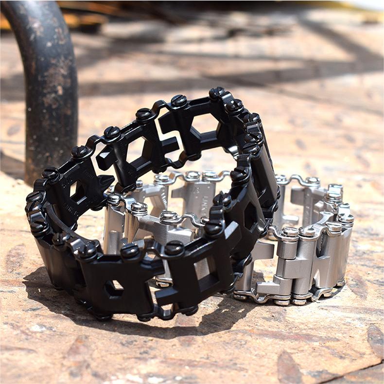 🌲Christmas Hot Sale 49% OFF🔥Outdoor Multifunction Tool Bracelet For Watch