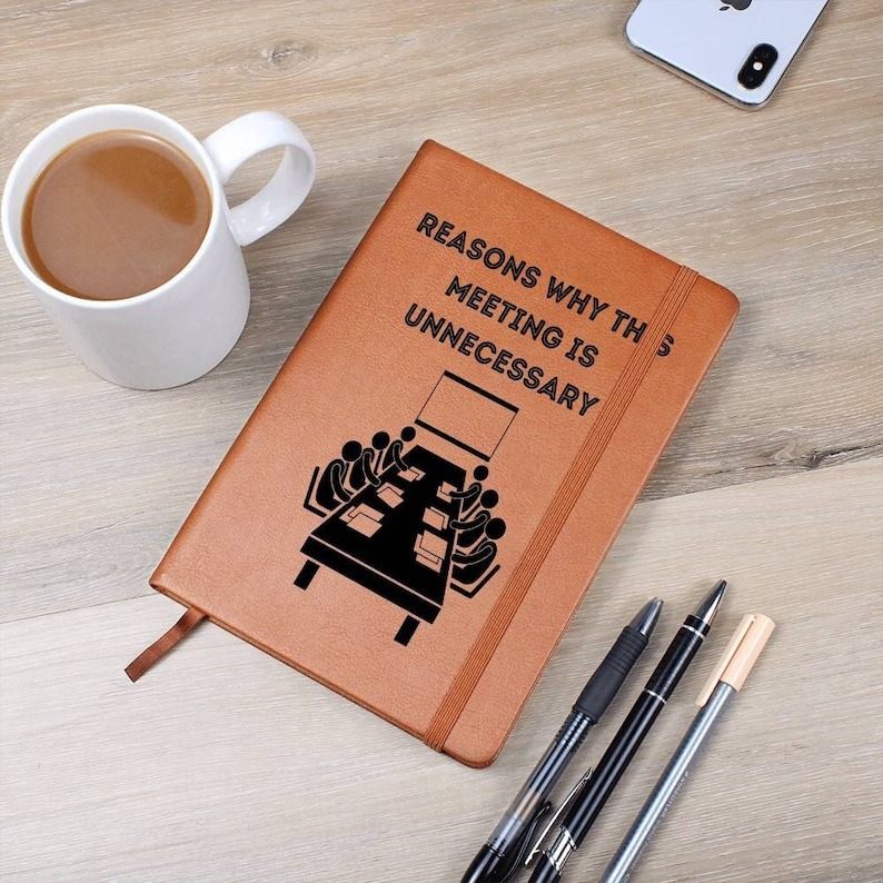 😂Funny Leather Notebook