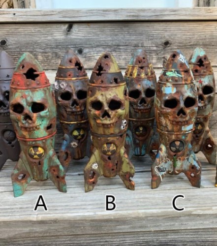 🔥LAST DAY PROMOTION 49% OFF🔥THE SKULL BOMB - SMALL NUCLEAR WARHEAD DECOR☠️