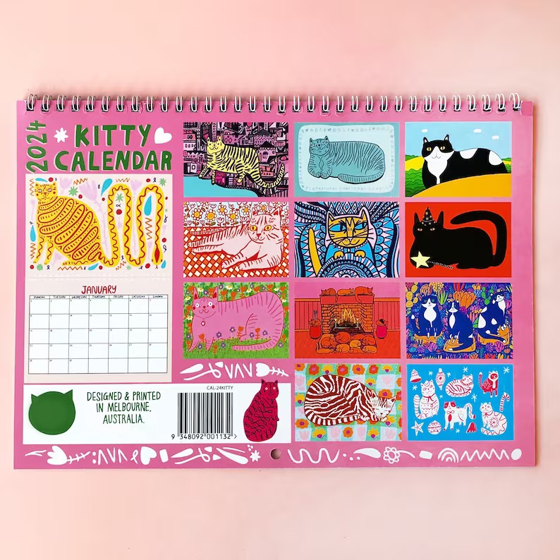 🎁BLACK FRIDAY PRE-SALE✨2024 Kitty Calendar