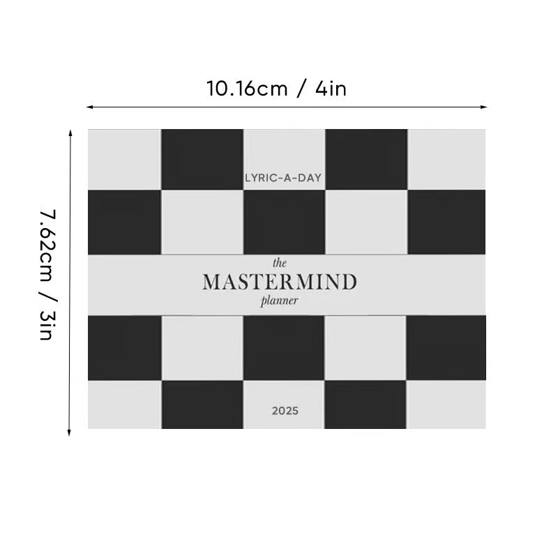 📅2025 Mini Daily Swiftie Desktop Calendar