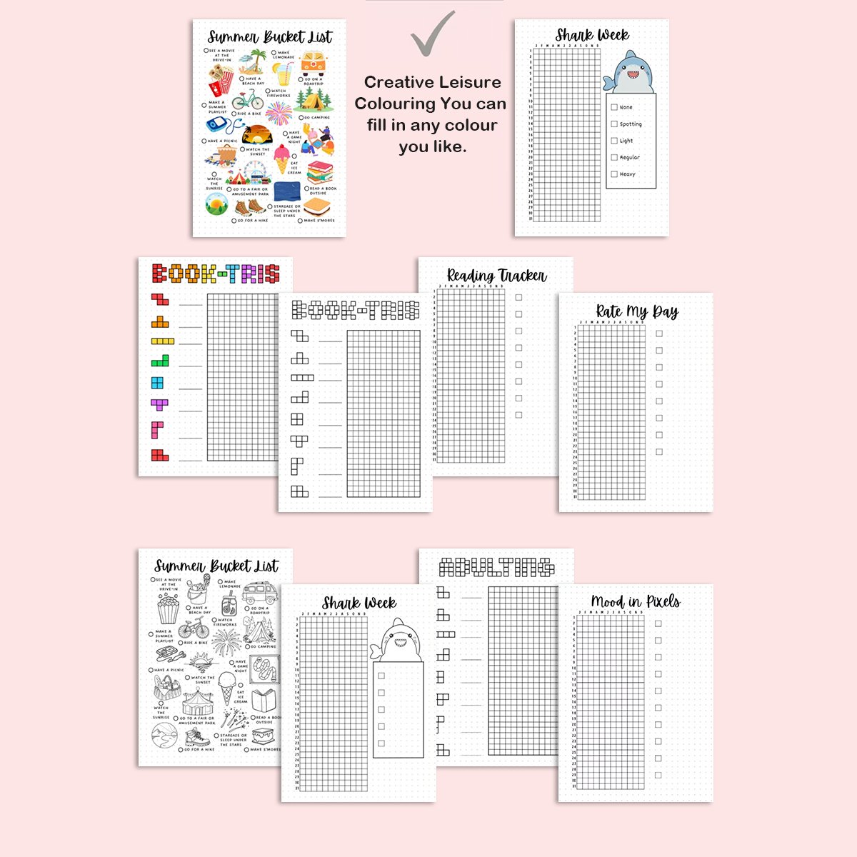 📚Bullet journal game🎁BUY 2 FREE SHIPPING