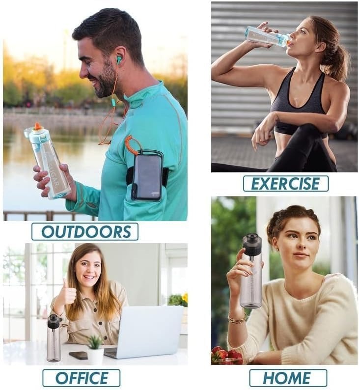 🔥2023 Hot Sale 50% Off 🍑Funny Portable Fruit Aromatherapy Water Bottle🥤