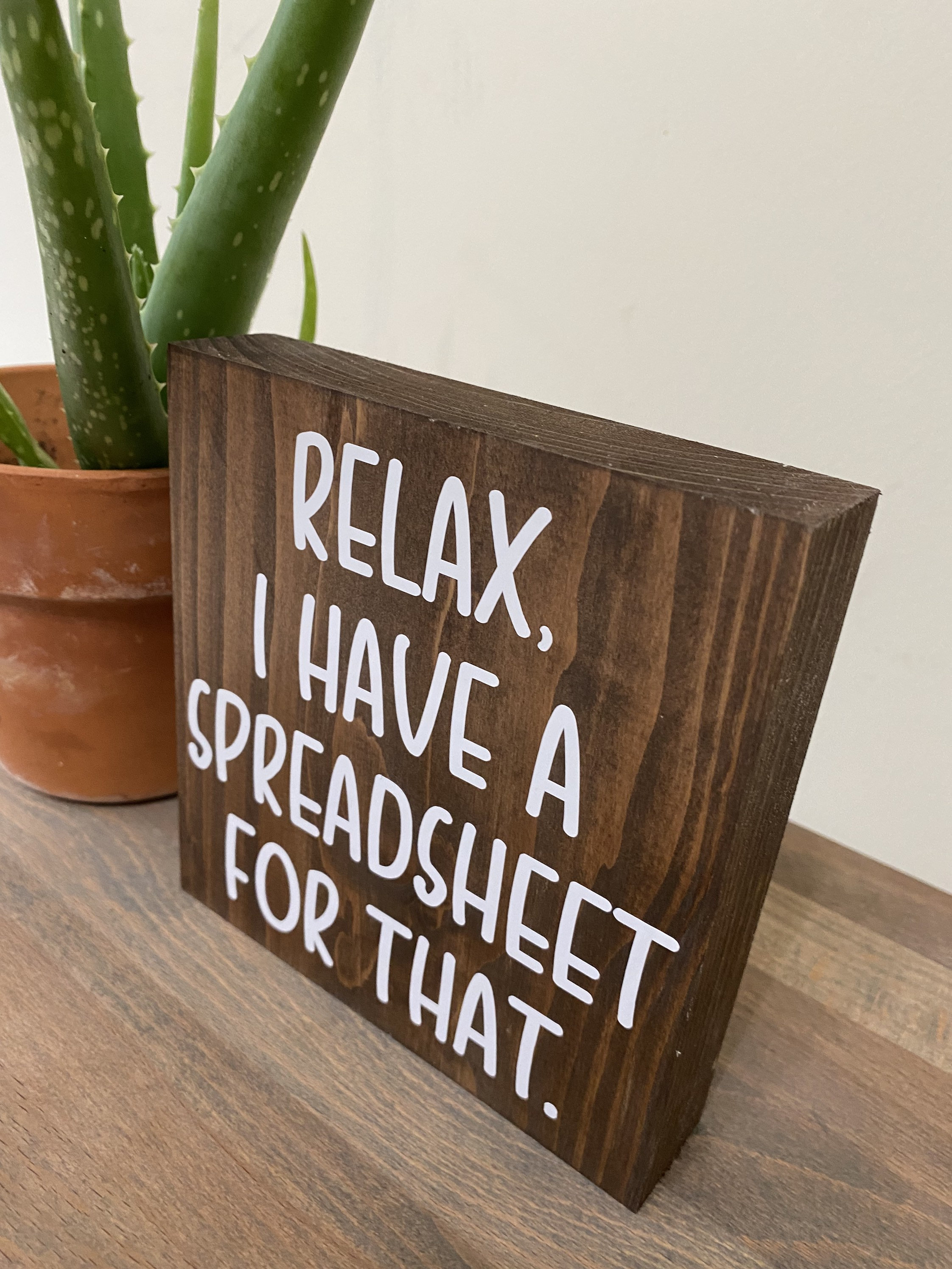 🤣FUNNY WOODEN OFFICE DESK SIGN💦