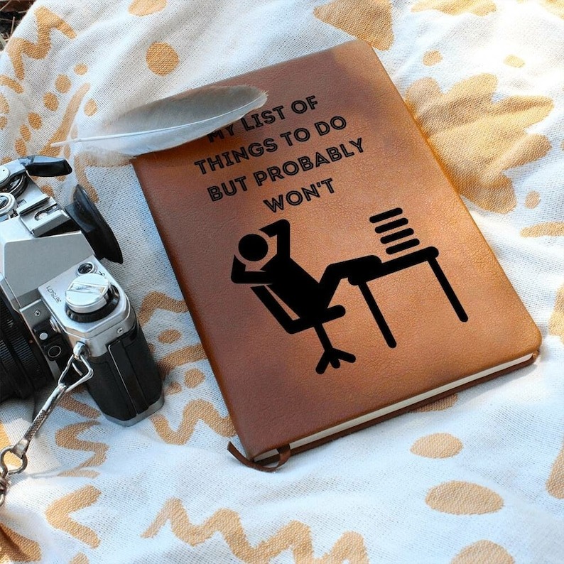 😂Funny Leather Notebook
