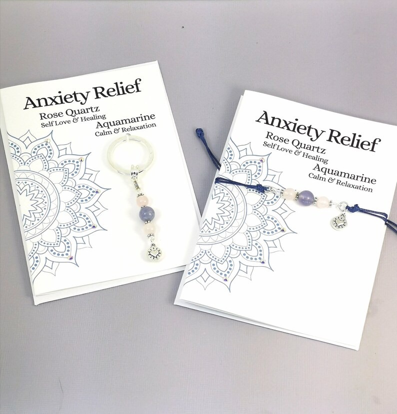 💖Healing Gemstone Bracelet Keychain