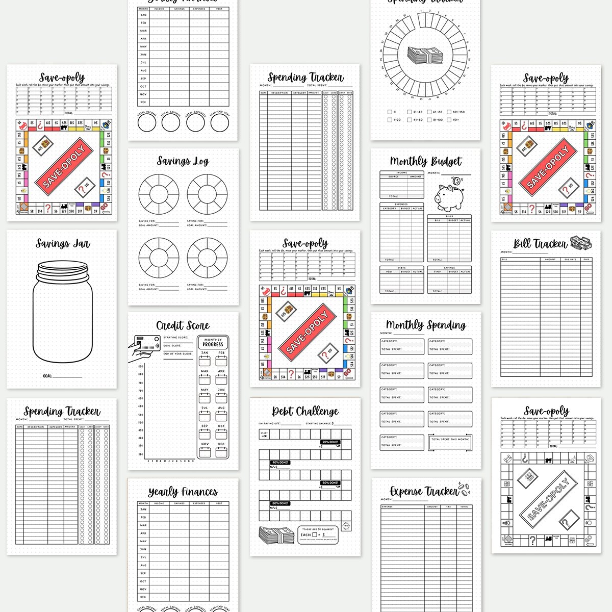 📚Bullet journal game🎁BUY 2 FREE SHIPPING