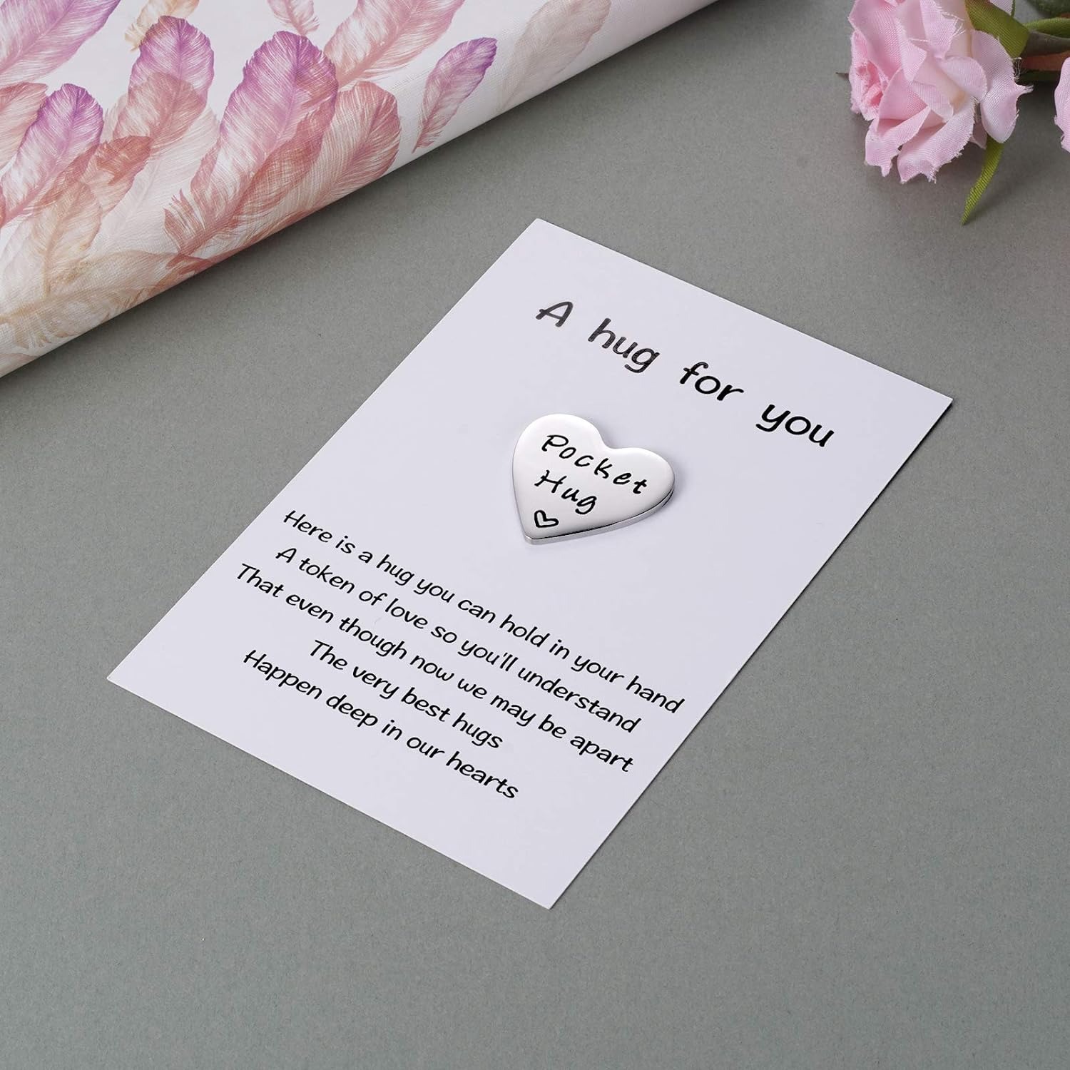 💖Heart Pocket Hug Token Gift