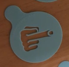 ☕Rude Stencils for Drinks and Desserts☕