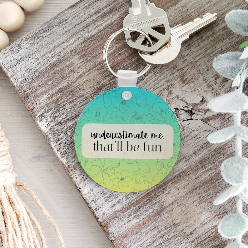 Funny Keychains Best Friend Gift