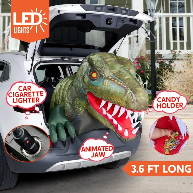 🎃Dinosaur Trunk or Treat Halloween Inflatable 👻