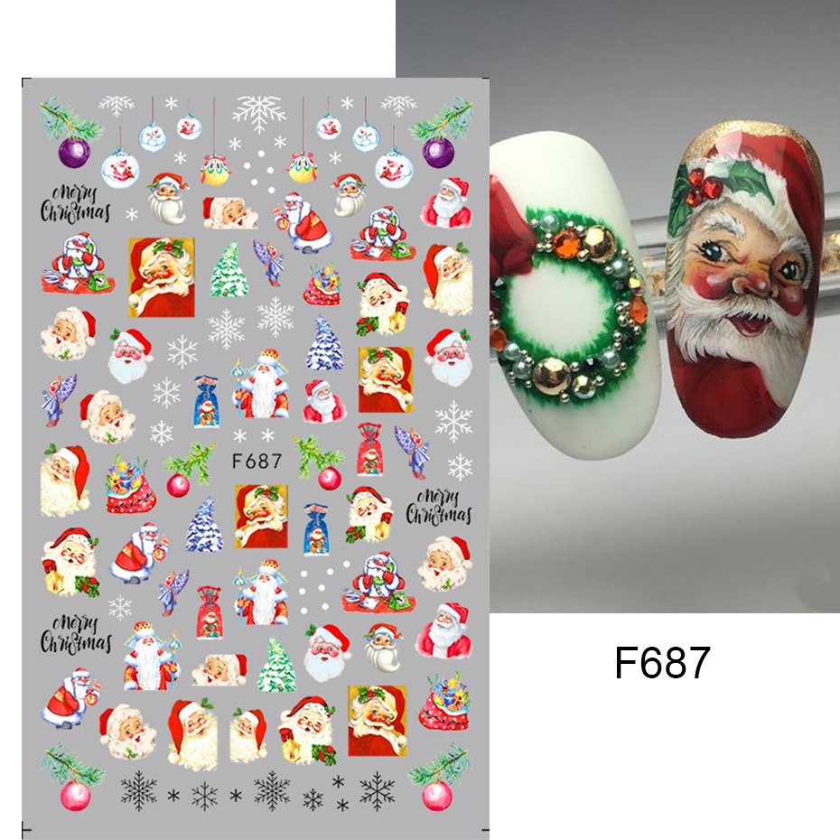 🎅Christmas Nail Art Stickers