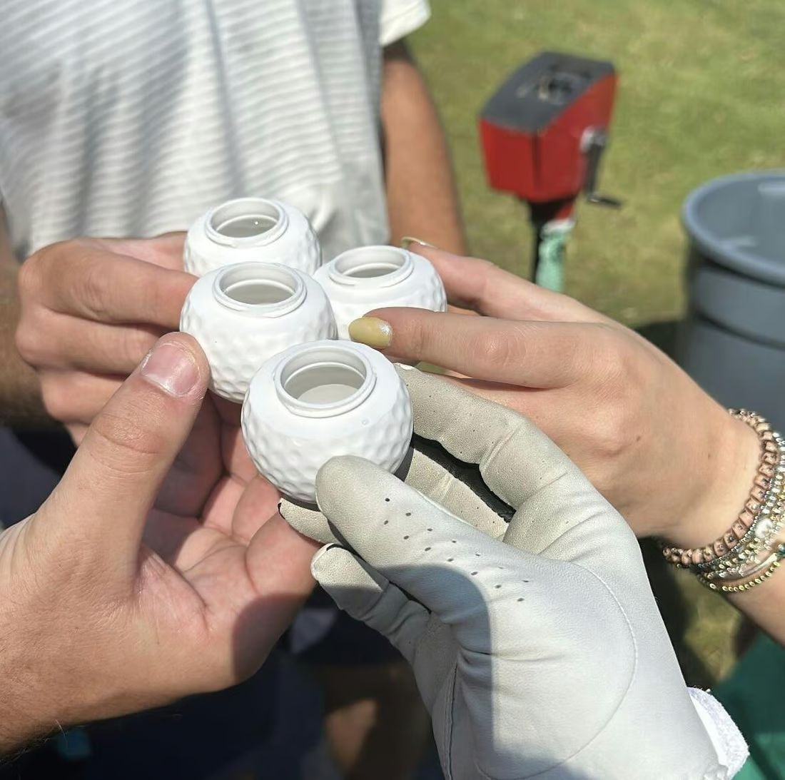 Best X-mas Gift| Golf Ball Shaped Shot Glass⛳